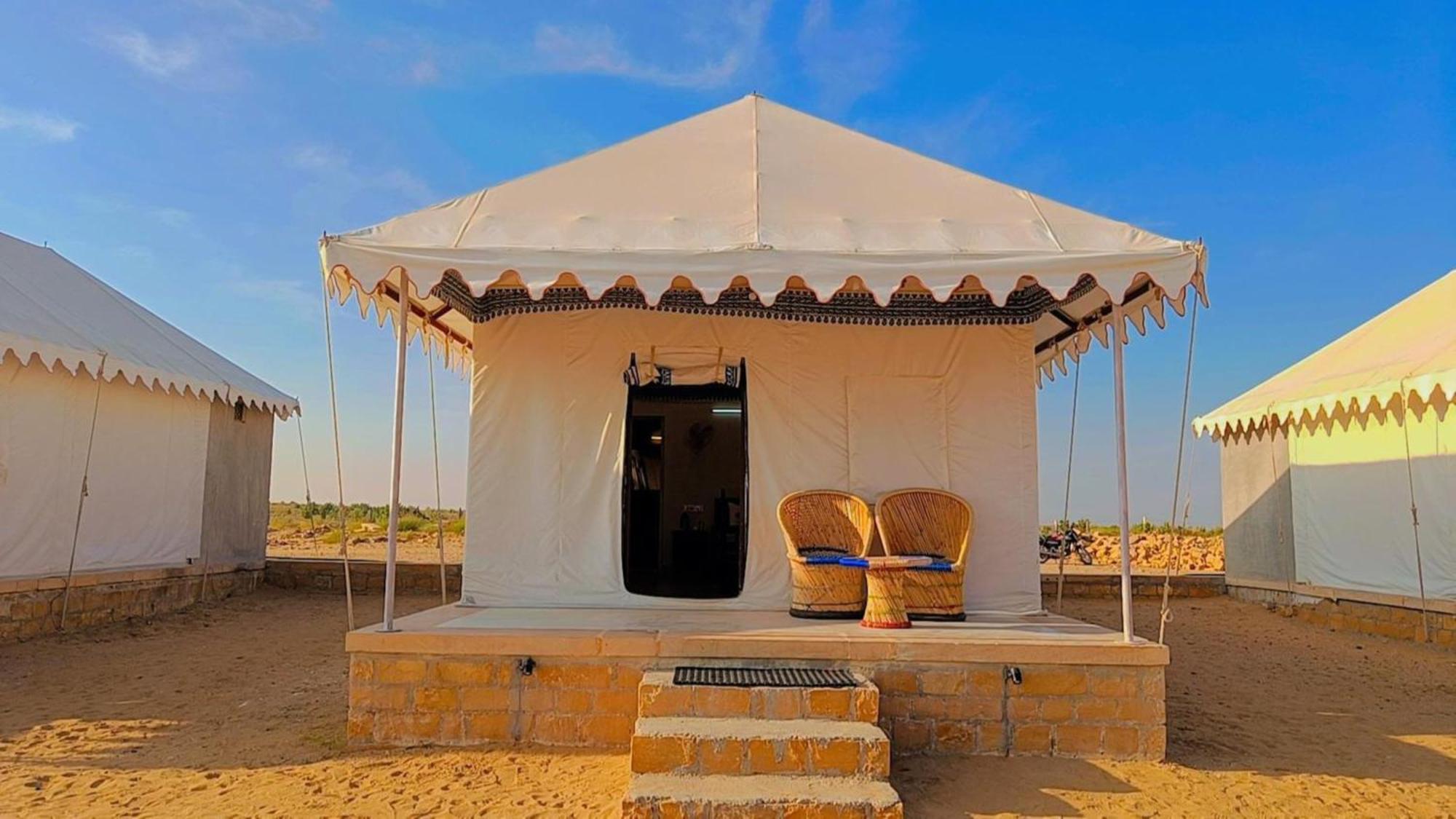 Jaisalmer Sand Dunes Luxury Camp And Resort エクステリア 写真